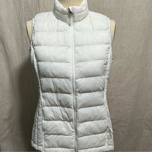 White Puffer Vest